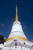Phra Chedi Luang sits atop Khao Tang Kuan, a hill to the north of Songkhla town. The temple was built during the reign of King Chulalongkorn (Rama V, r.1868 - 1910).<br/><br/>

The name Songkhla is actually the Thai corruption of Singgora (Jawi: سيڠڬورا); its original name means 'the city of lions' in Malay. This refers to a lion-shaped mountain near the city of Songkhla.<br/><br/>

Songkhla was the seat of an old Malay Kingdom with heavy Srivijayan influence. In ancient times (200 AD - 1400 AD), Songkhla formed the northern extremity of the Malay Kingdom of Langkasuka. The city-state then became a tributary of Nakhon Si Thammarat, suffering damage during several attempts to gain independence.